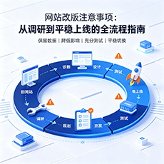 定西建站-网站改版注意事项：从调研到平稳上线的全流程指南