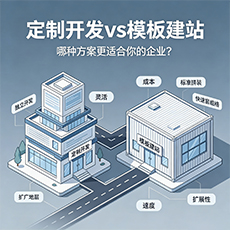 定西建站-定制开发vs模板建站：哪种方案更适合你的企业？