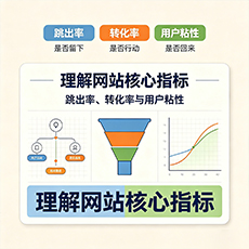 岷县建站-理解网站核心指标:跳出率、转化率与用户粘性