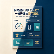 定西建站-网站建设预算怎么做？一份详细的费用清单