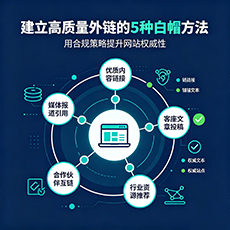 定西建站-建立高质量外链的5种白帽方法